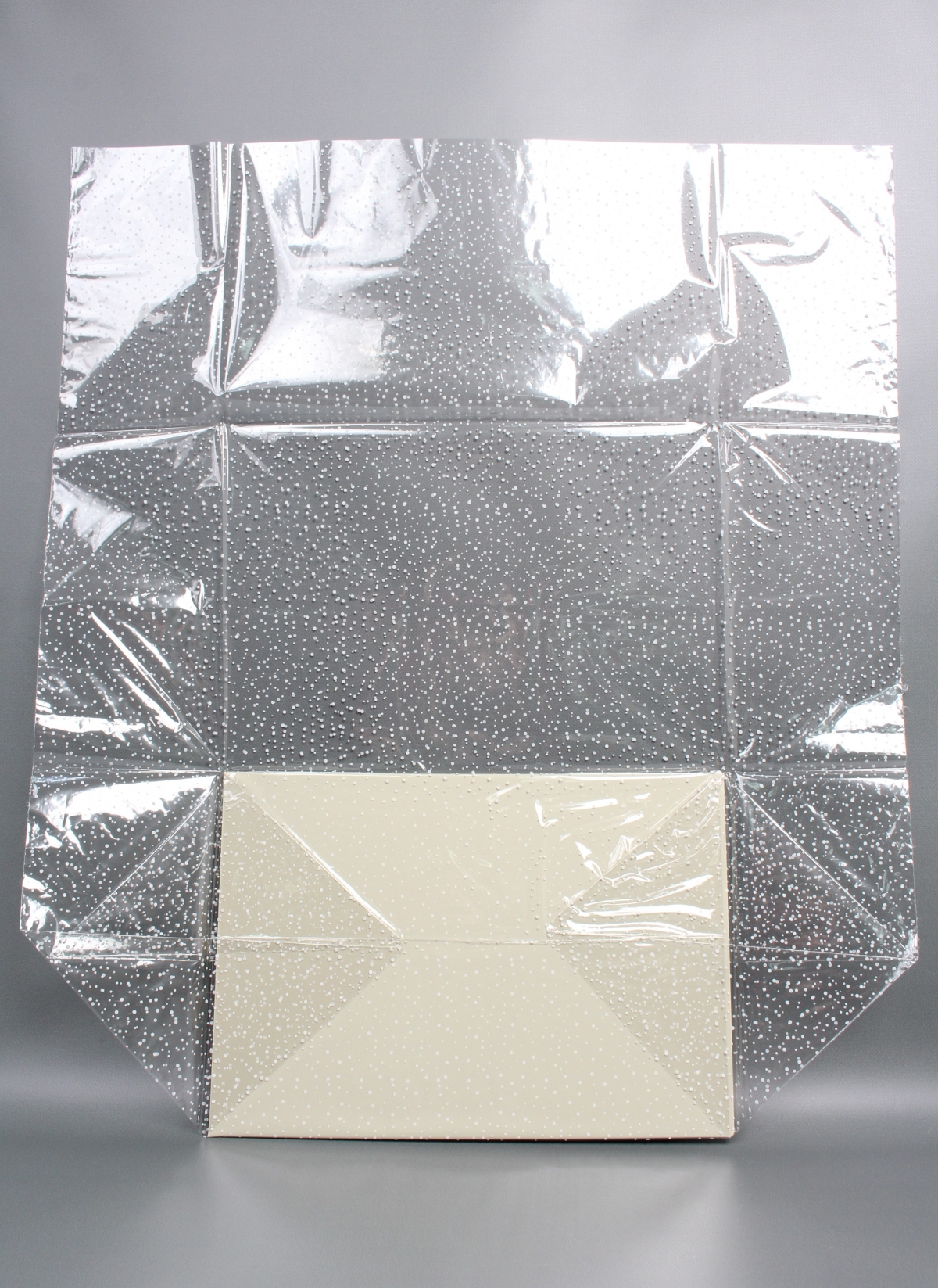 Пакет с жестким дном с белым рис. №5  ( 28*40*86) (12шт в уп) Пк05-00-0000