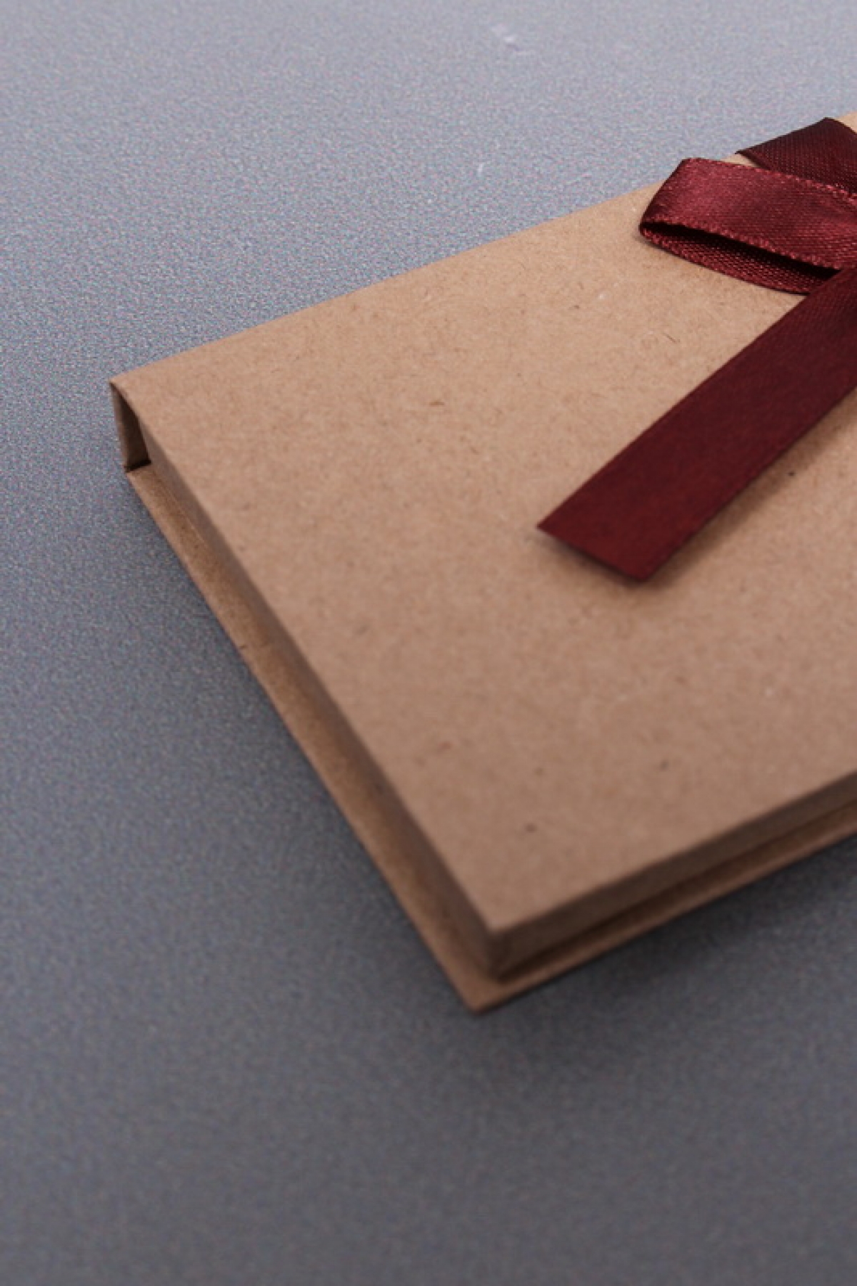 Подарочная коробка ДЛЯ ДЕНЕГ с бантом,крафт бумага, 172х83х16,коричневый   Д10303П.026