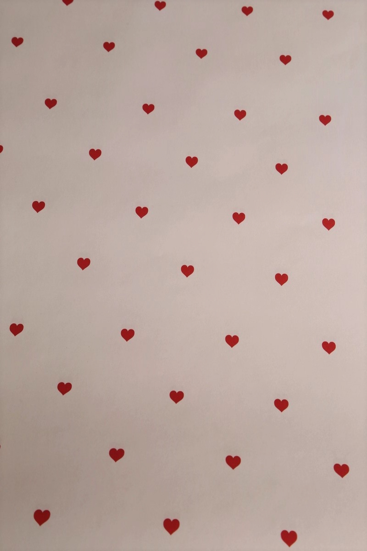 Подарочная упаковочная бумага "Сердечки" 1*0,7м (10 листов/рулон).70г/м2. 34312