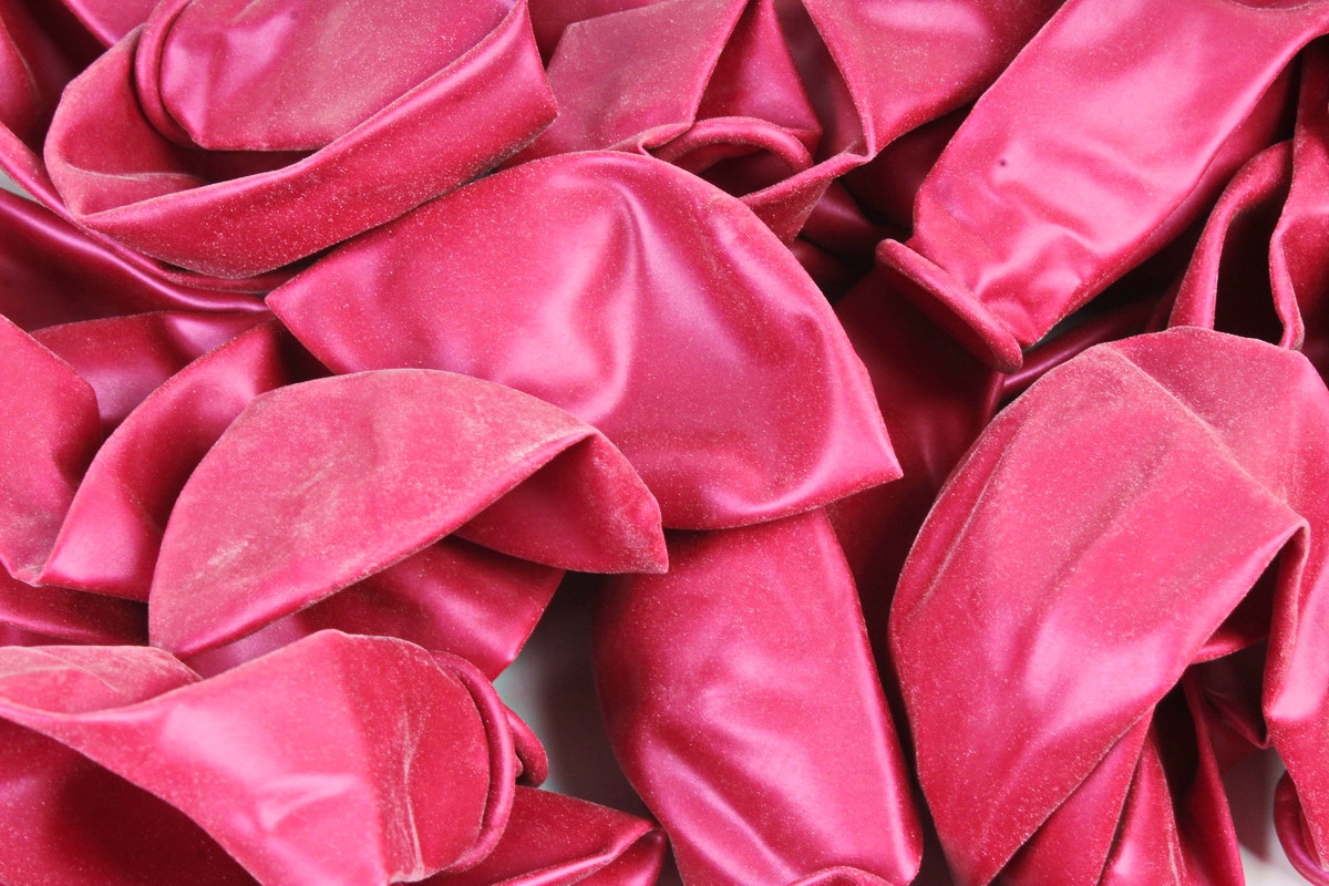 Шар (12"/30см) Фурше лиловый (835), металлик, 100шт Арт.711047