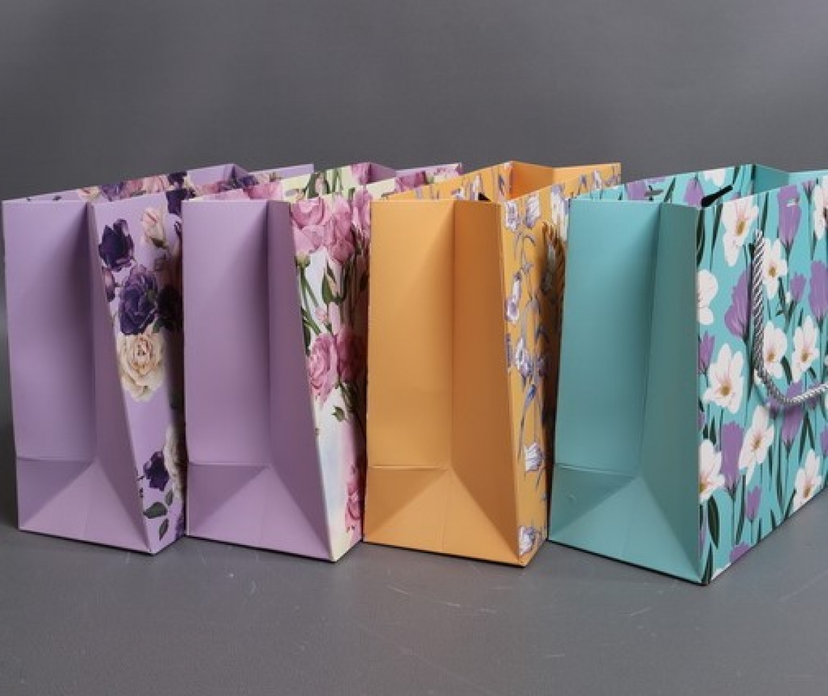 Сумка Люкс Цветы с бантом  20*25*10  L257  Цена за 1шт