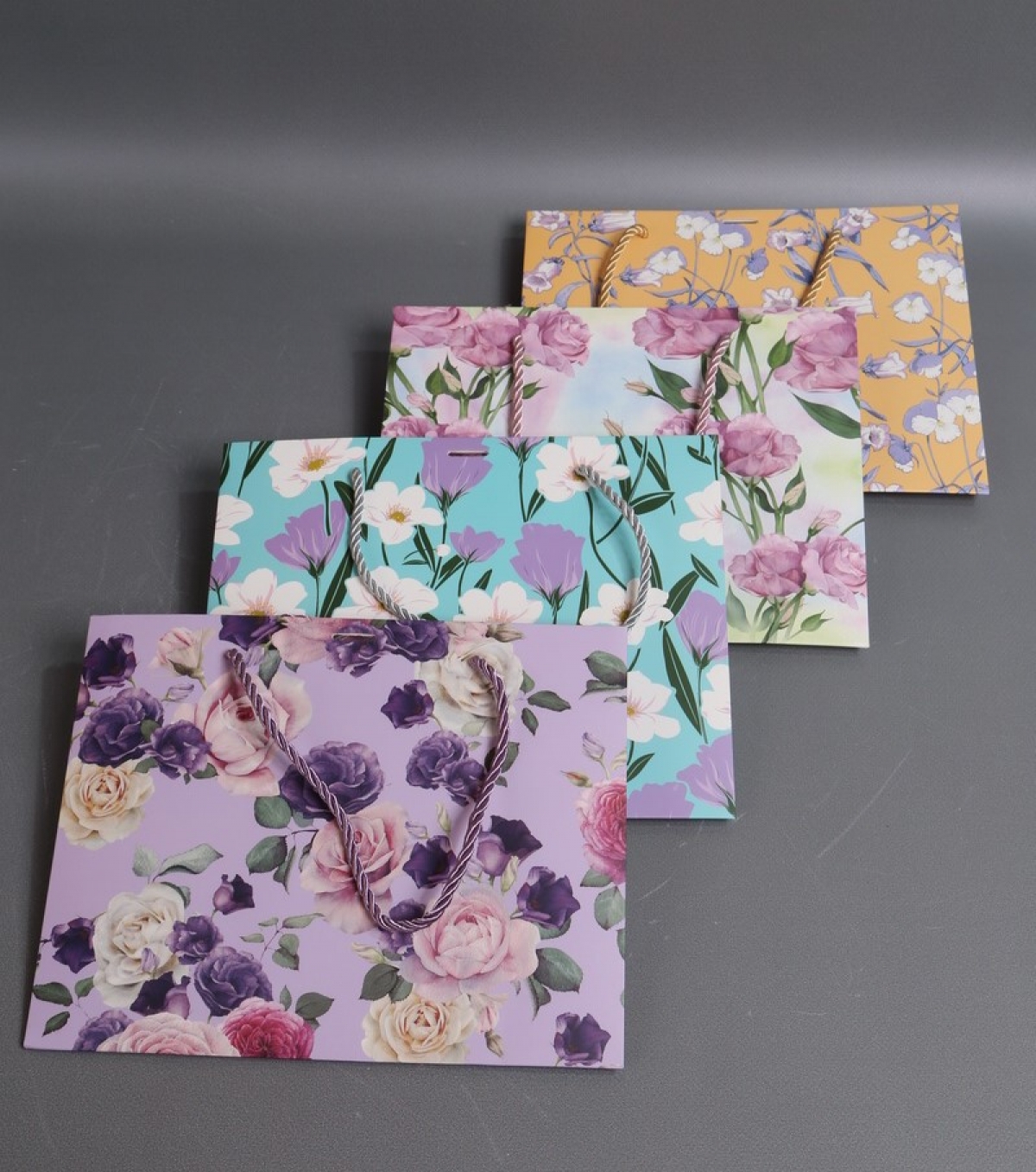 Сумка Люкс Цветы с бантом  20*25*10  L257  Цена за 1шт