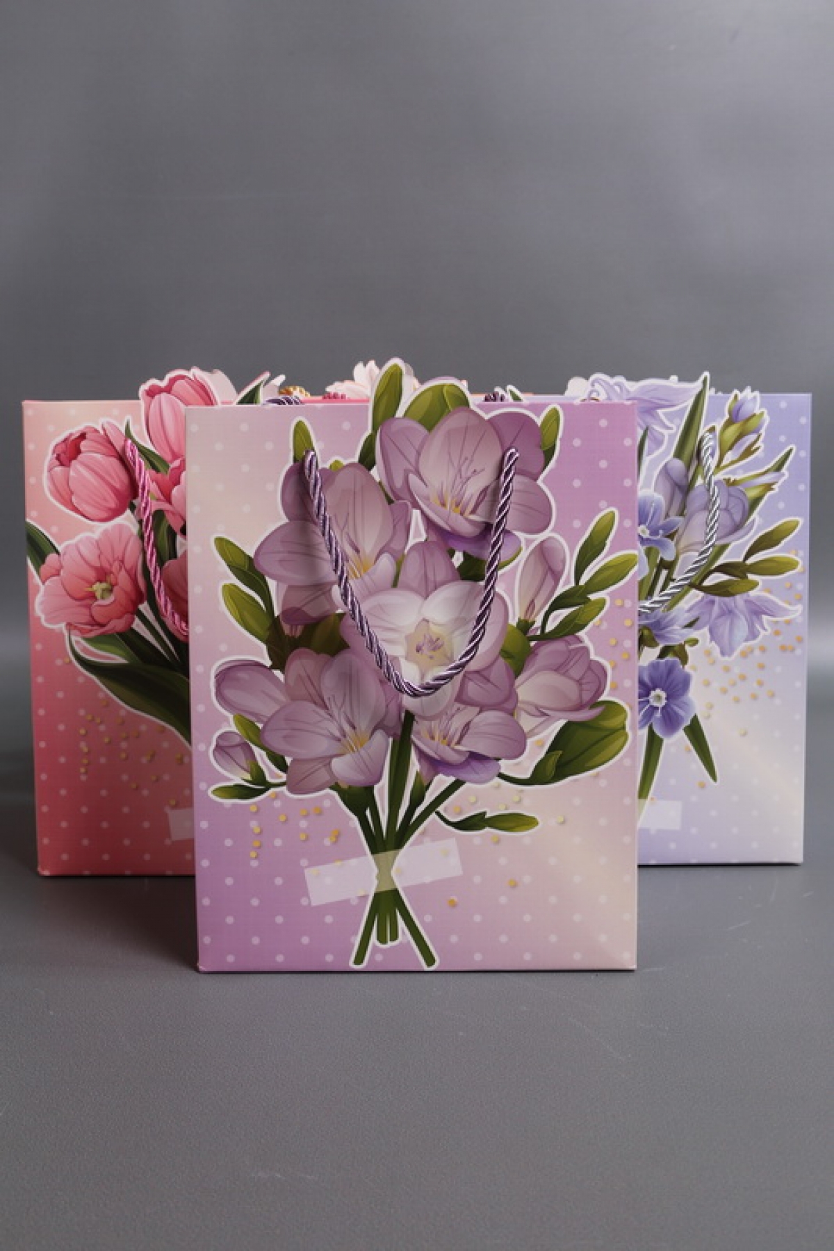 Сумка Люкс Цветы весны  18*23*10   L990 Цена за 1шт