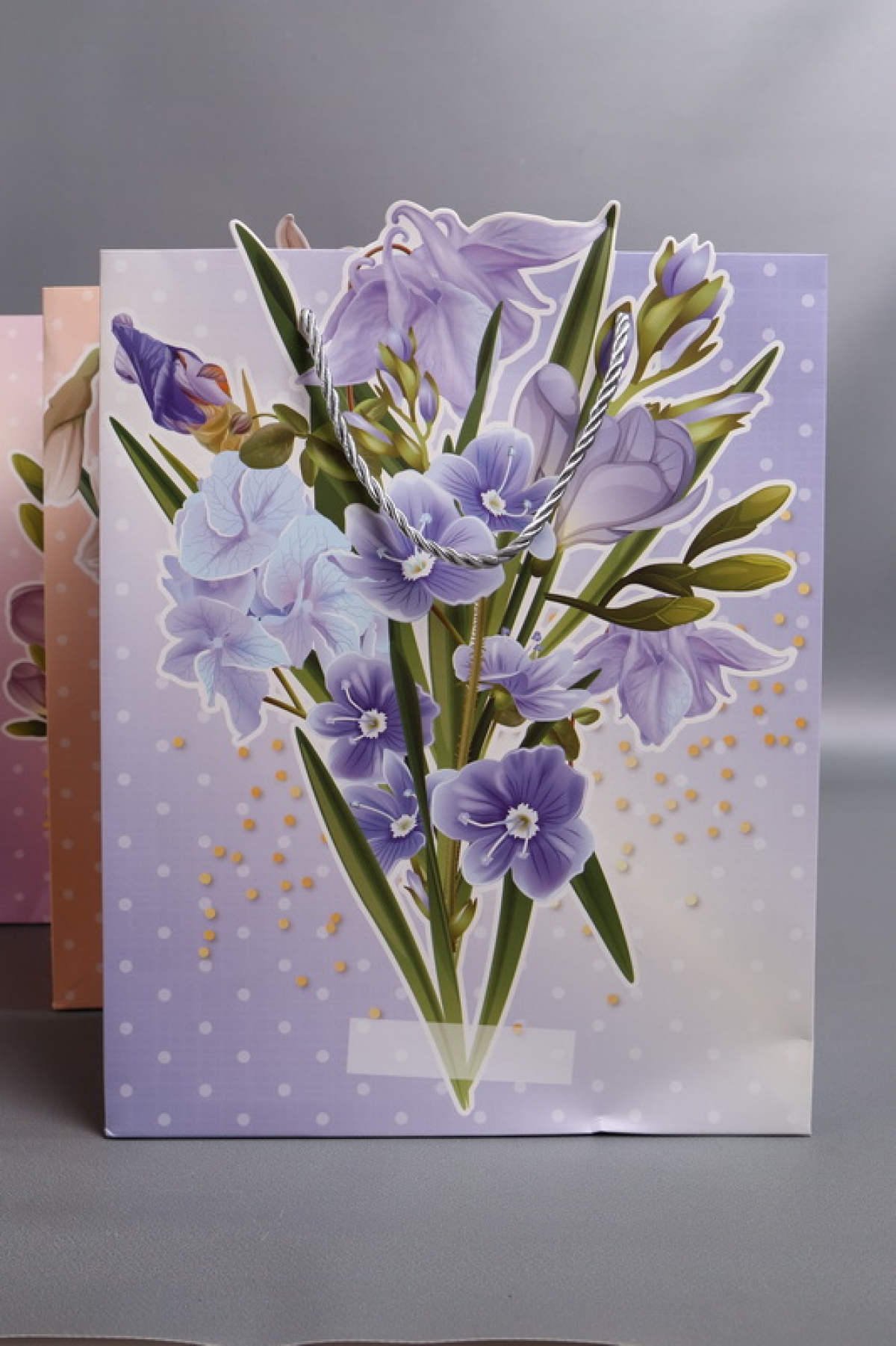 Сумка Люкс Цветы весны  32*26*12   L991 Цена за 1шт