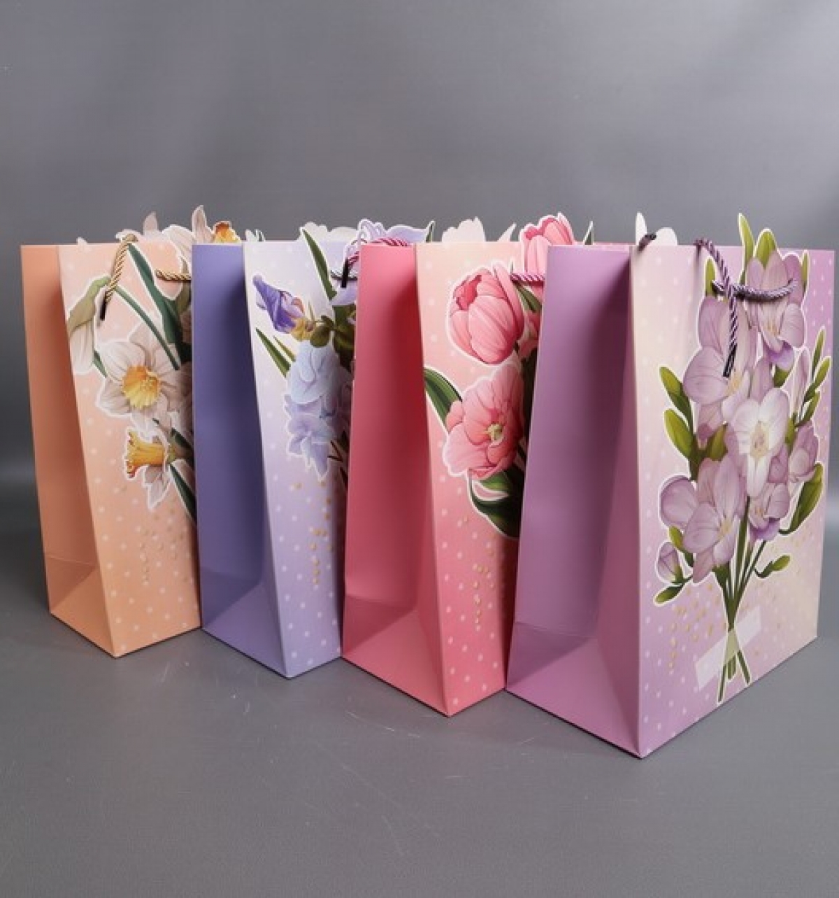 Сумка Люкс Цветы весны  32*26*12   L991 Цена за 1шт