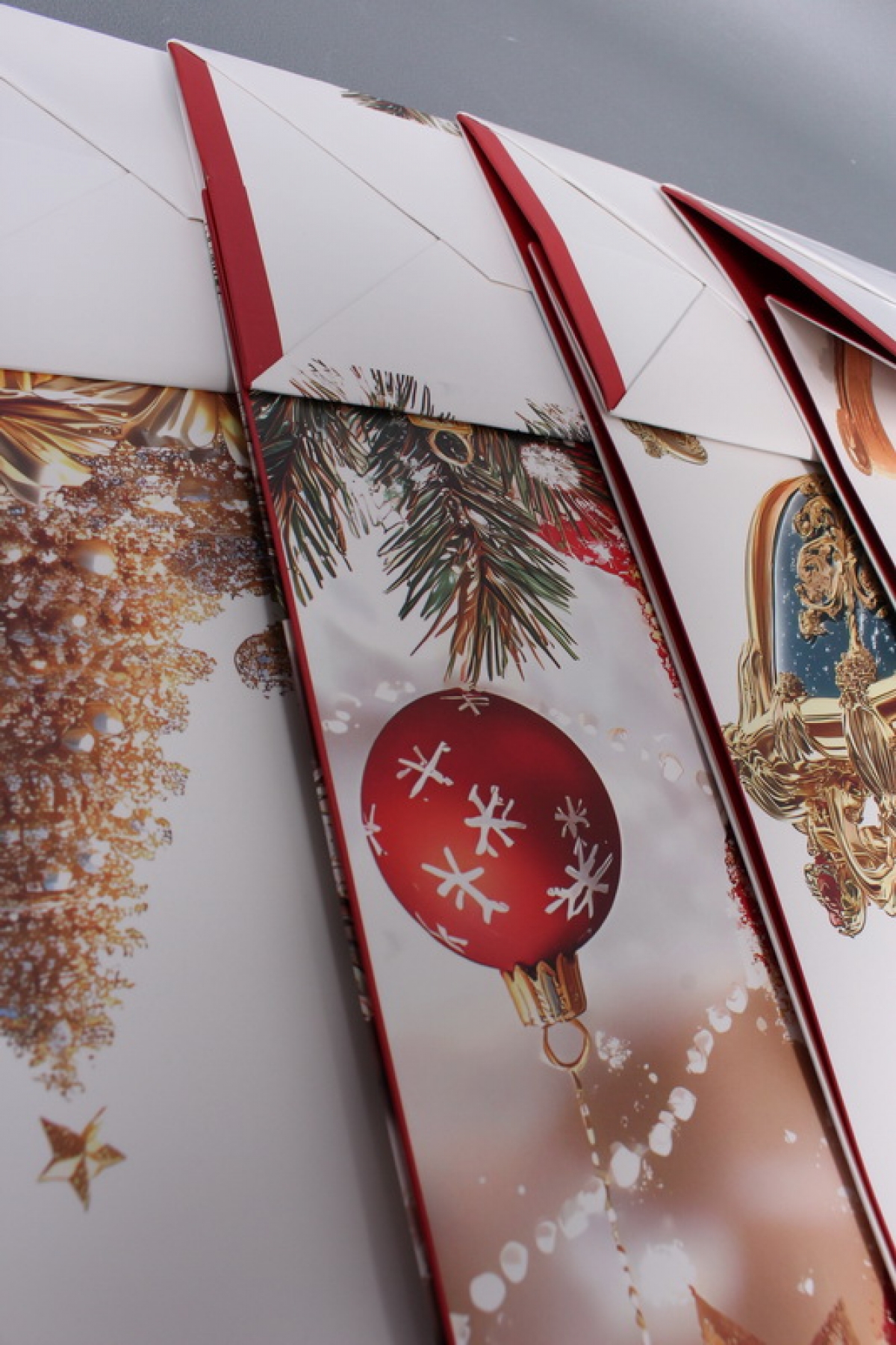 Сумка ЛЮКС Классика НГ с блестками  31*41*12  N1951