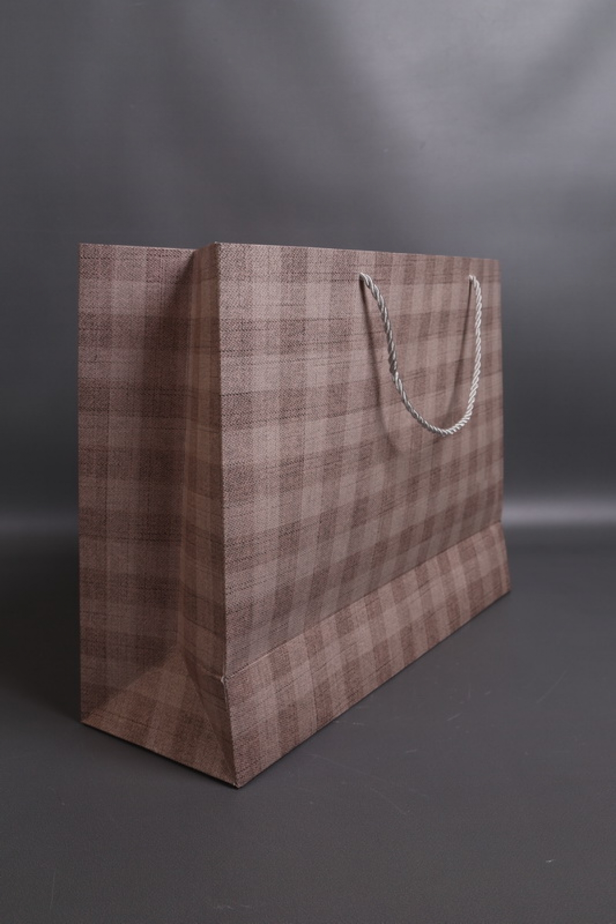 Сумка Люкс Клетка бежевая 47*35*15  L211  Цена за 1шт