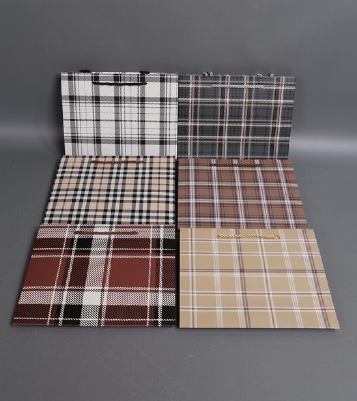 Сумка Люкс Клетка микс  18*23*10   L997 Цена за 1шт