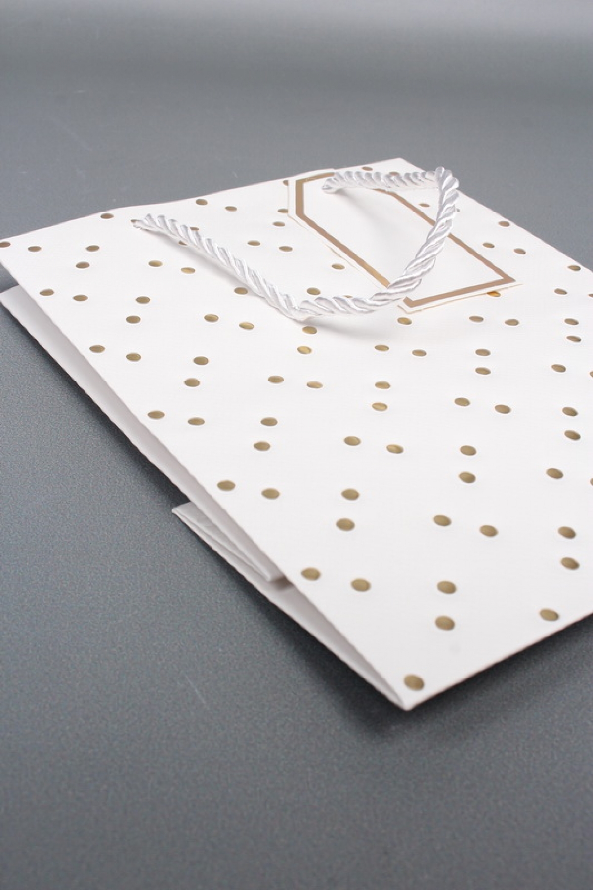 Сумка ЛЮКС Кнопки металл 23*18*10 белый  L1991