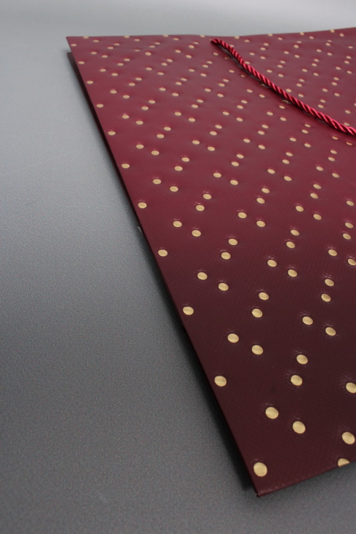 Сумка ЛЮКС Кнопки металл 50*40*15 бордо  L1994