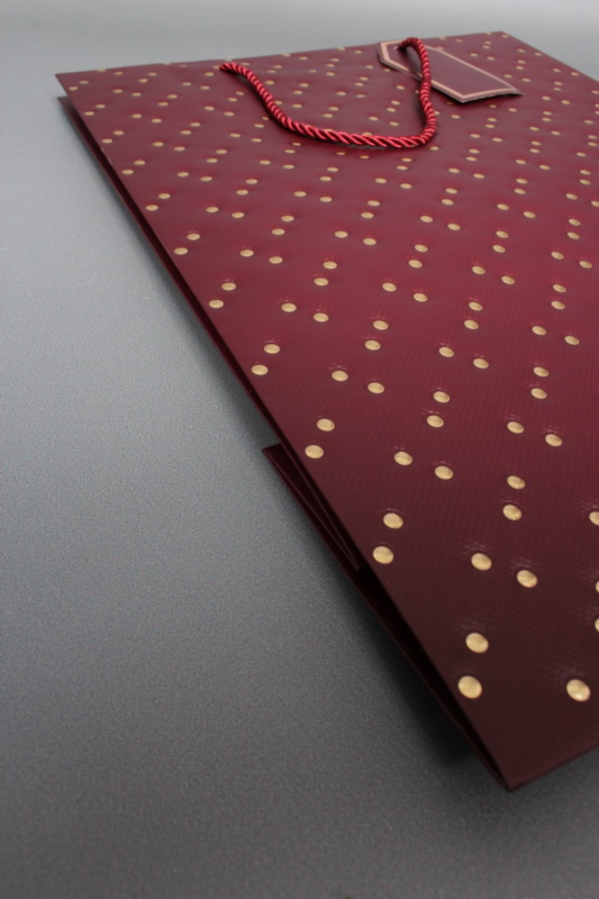 Сумка ЛЮКС Кнопки металл 31*42*12 бордо  L1993