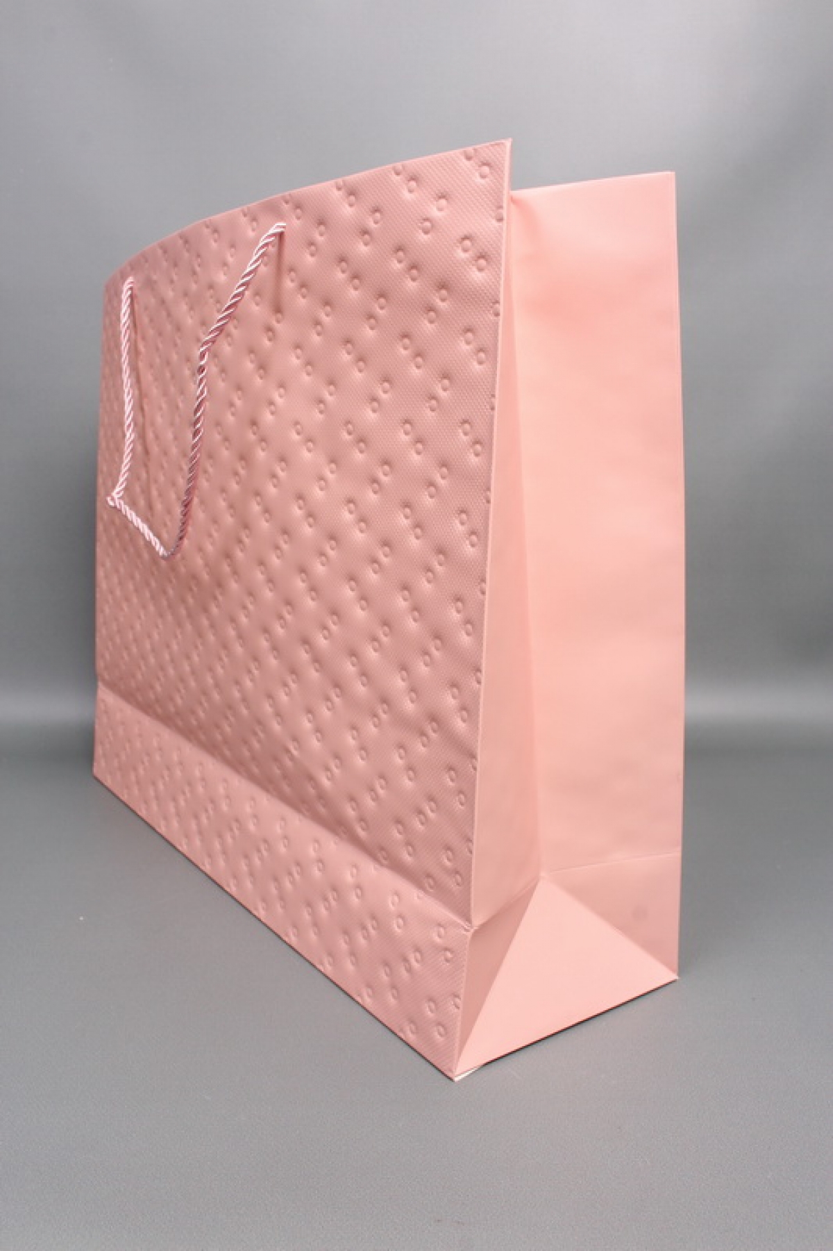 Сумка ЛЮКС Кнопки металл 50*40*15 розовый  L1994