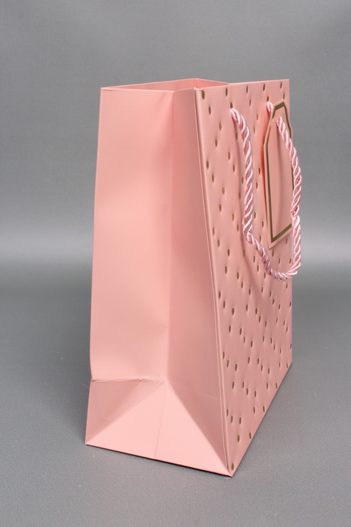 Сумка ЛЮКС Кнопки металл 23*18*10 розовый  L1991