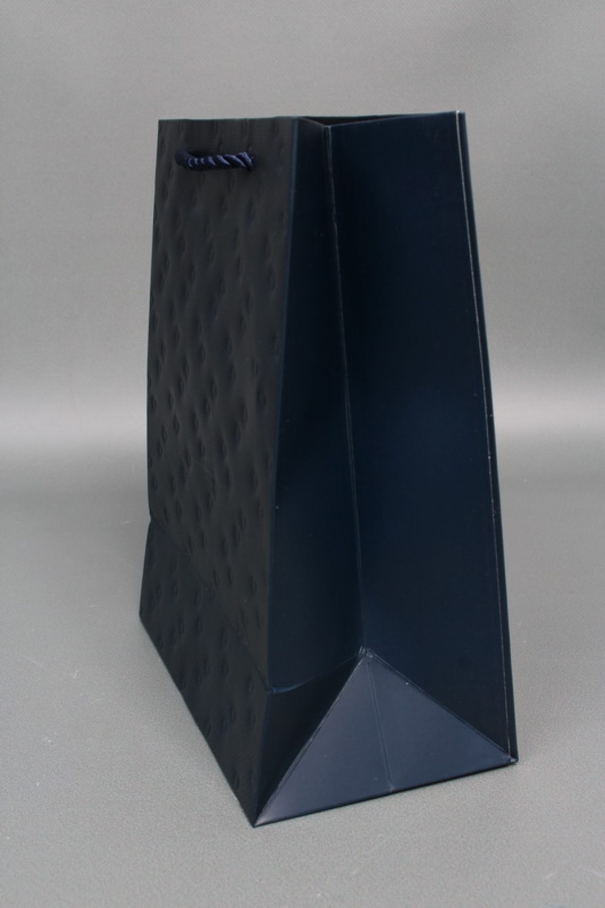 Сумка ЛЮКС Кнопки металл 23*18*10 синий  L1991