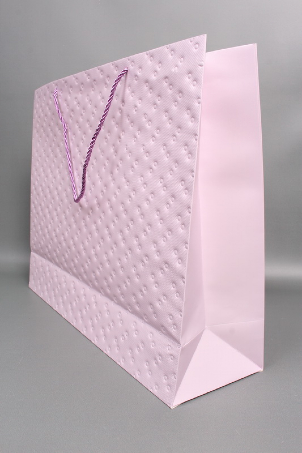 Сумка ЛЮКС Кнопки металл 50*40*15 сирень  L1994