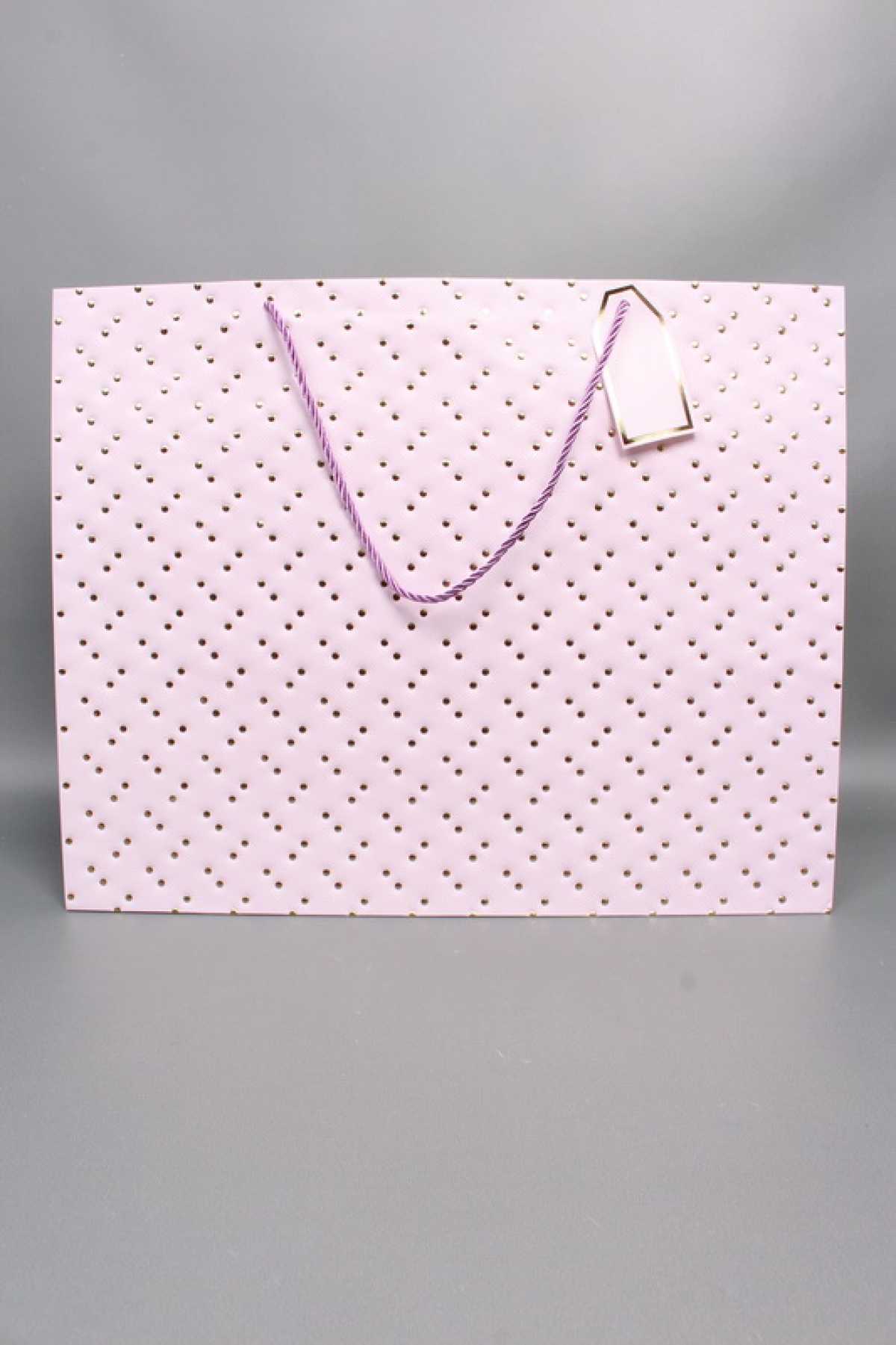 Сумка ЛЮКС Кнопки металл 50*40*15 сирень  L1994