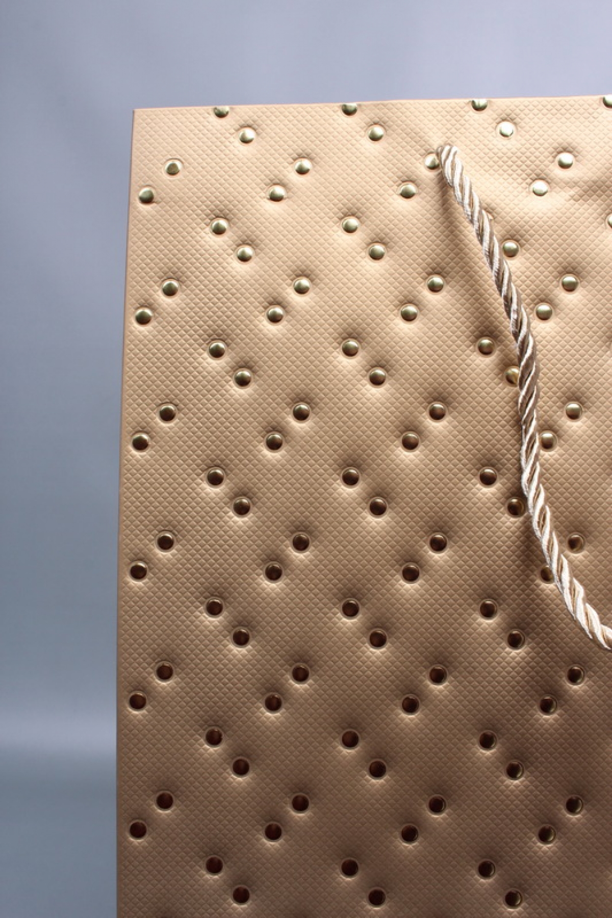 Сумка ЛЮКС Кнопки металл 31*42*12 золото  L1993