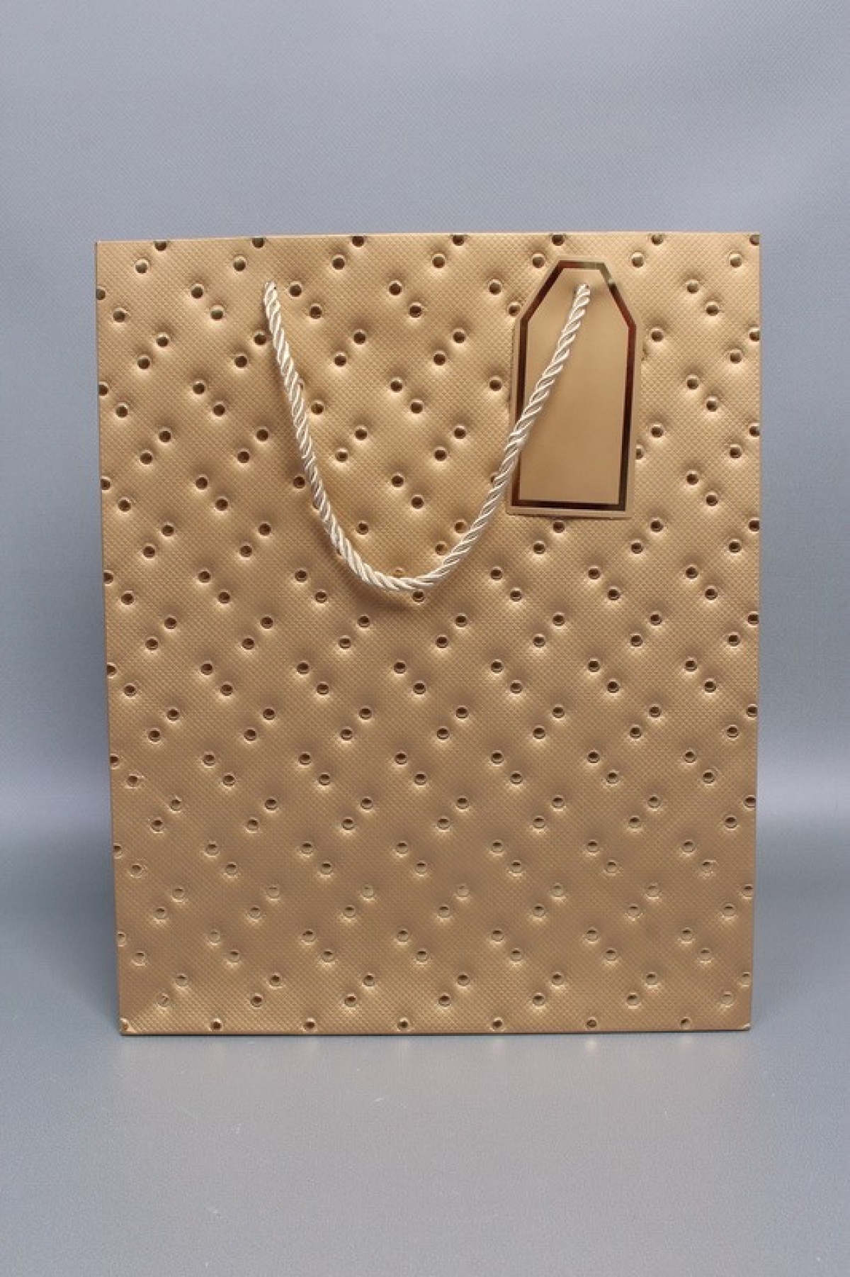 Сумка ЛЮКС Кнопки металл 26*32*12 золото  L1992