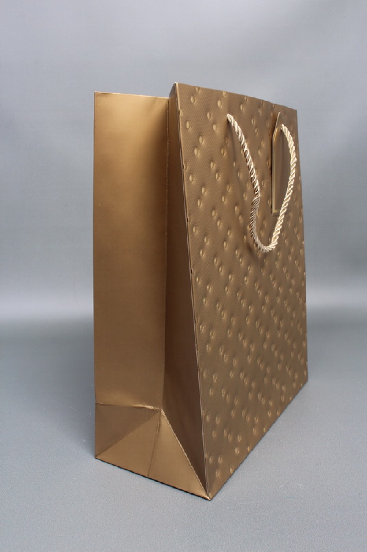 Сумка ЛЮКС Кнопки металл 26*32*12 золото  L1992