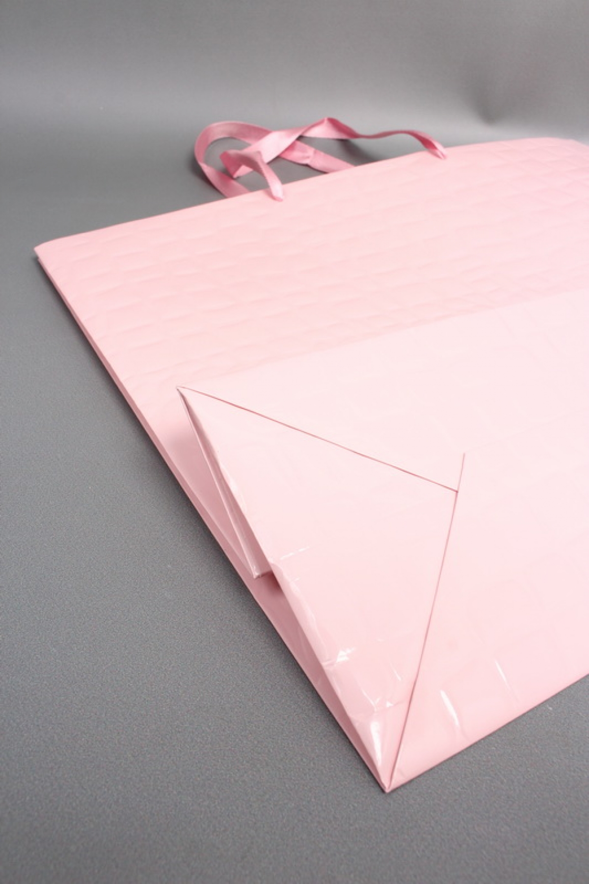 Сумка Люкс Лак тиснение кожа 50*40*15 розовый L494