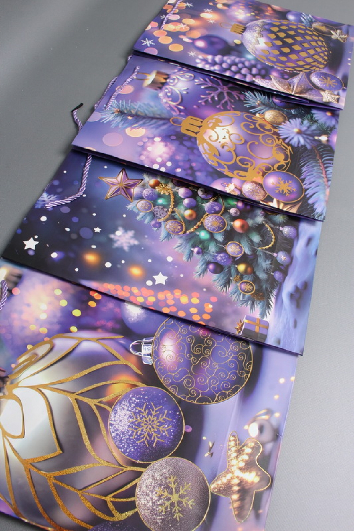 Сумка ЛЮКС Новогодняя ночь НГ с блестками 26*32*12  N1938