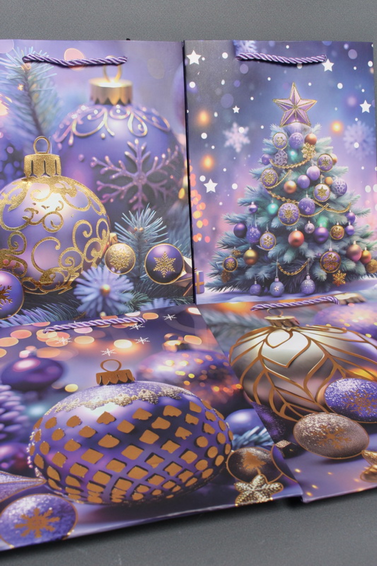 Сумка ЛЮКС Новогодняя ночь НГ с блестками 18*23*10  N1937