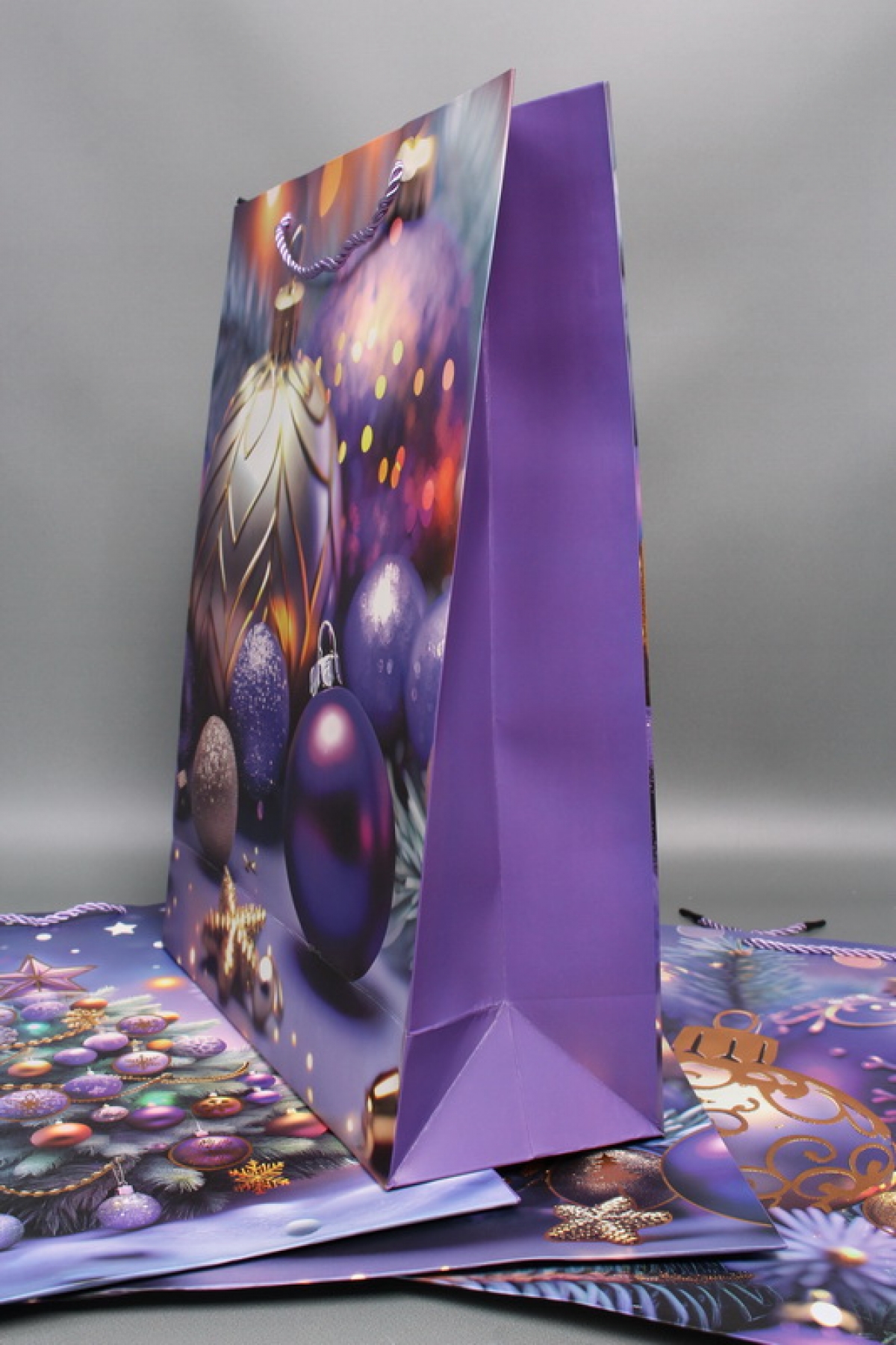 Сумка ЛЮКС Новогодняя ночь НГ с блестками 31*41*12  N1939