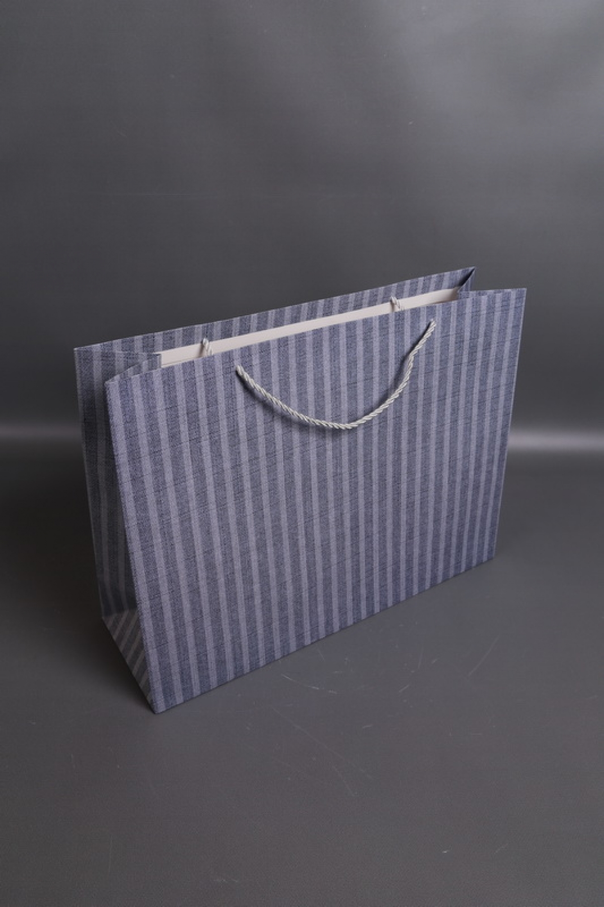 Сумка Люкс Полоска деним 47*35*15  L211  Цена за 1шт