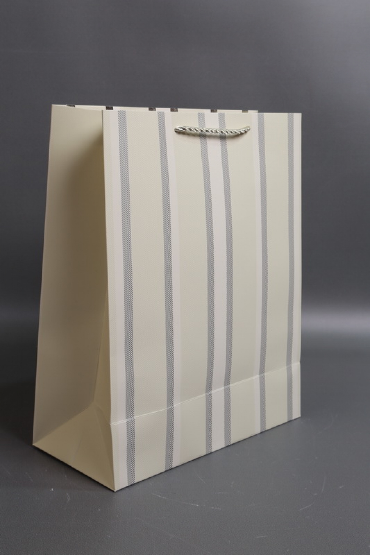 Сумка Люкс Полосы металл  32*26*12  шампань  L569