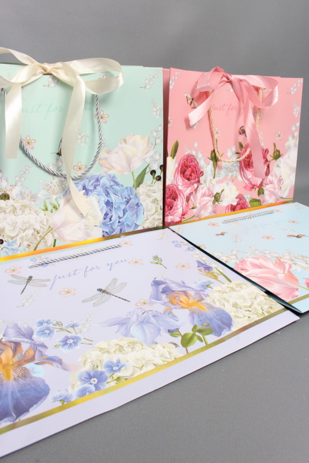 Сумка Люкс с бантом Цветочный аромат 32*26*12  L252