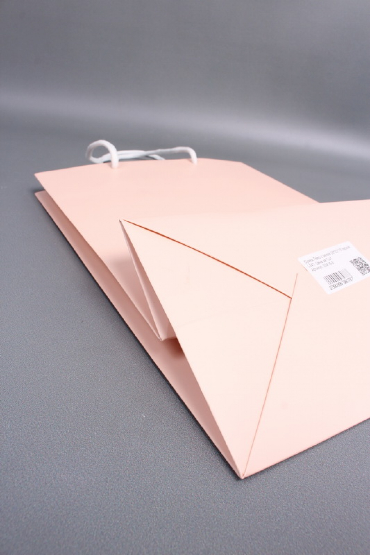 Сумка Люкс с окном 26*32*15 персик L341  Цена за 1шт