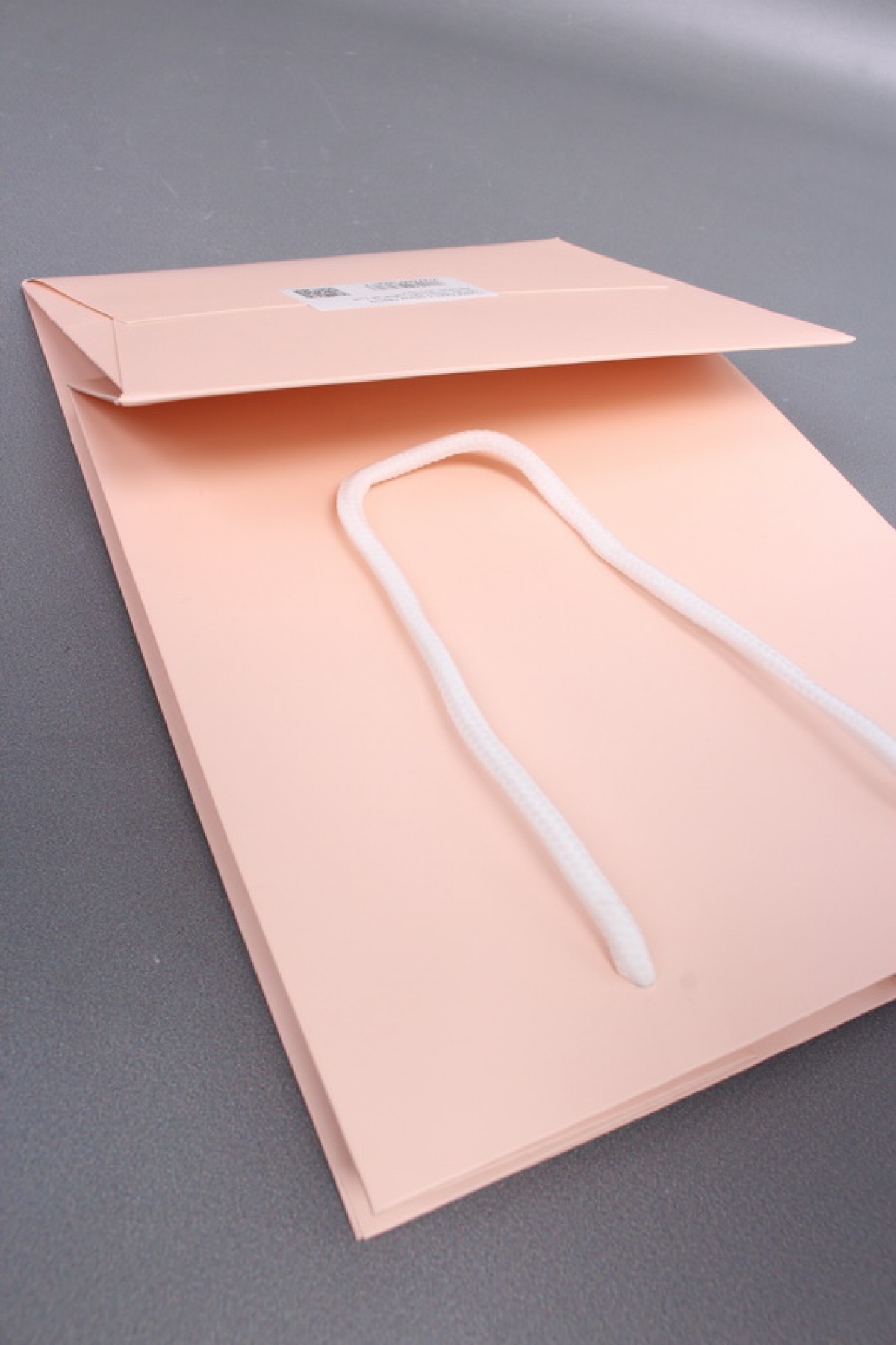 Сумка Люкс с окном персик 20*30*16см L341 Цена за 1шт