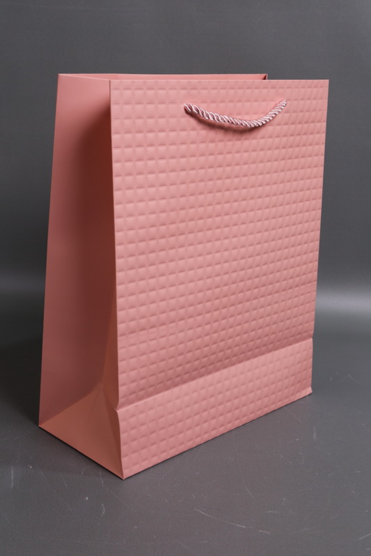 Сумка Люкс Тиснение клетка  26*32*12 розовый  L2932 Цена за 1шт