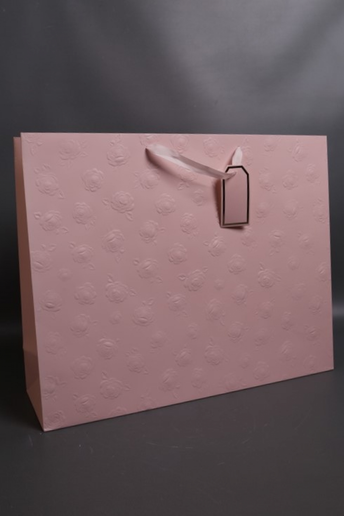 Сумка Люкс Тиснение Розы 50*40*15 лиловый     L493