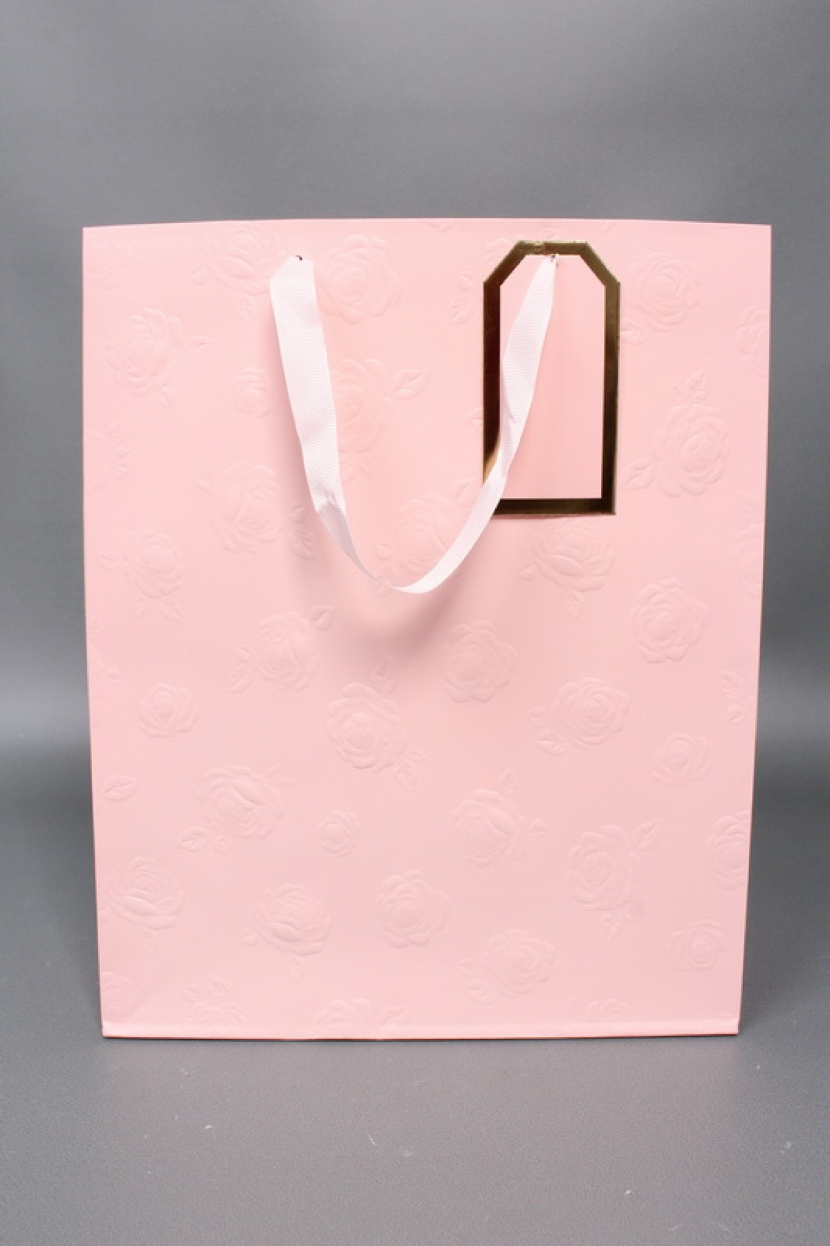 Сумка Люкс Тиснение Розы 32*26*12 персик Цена за 1шт  L459