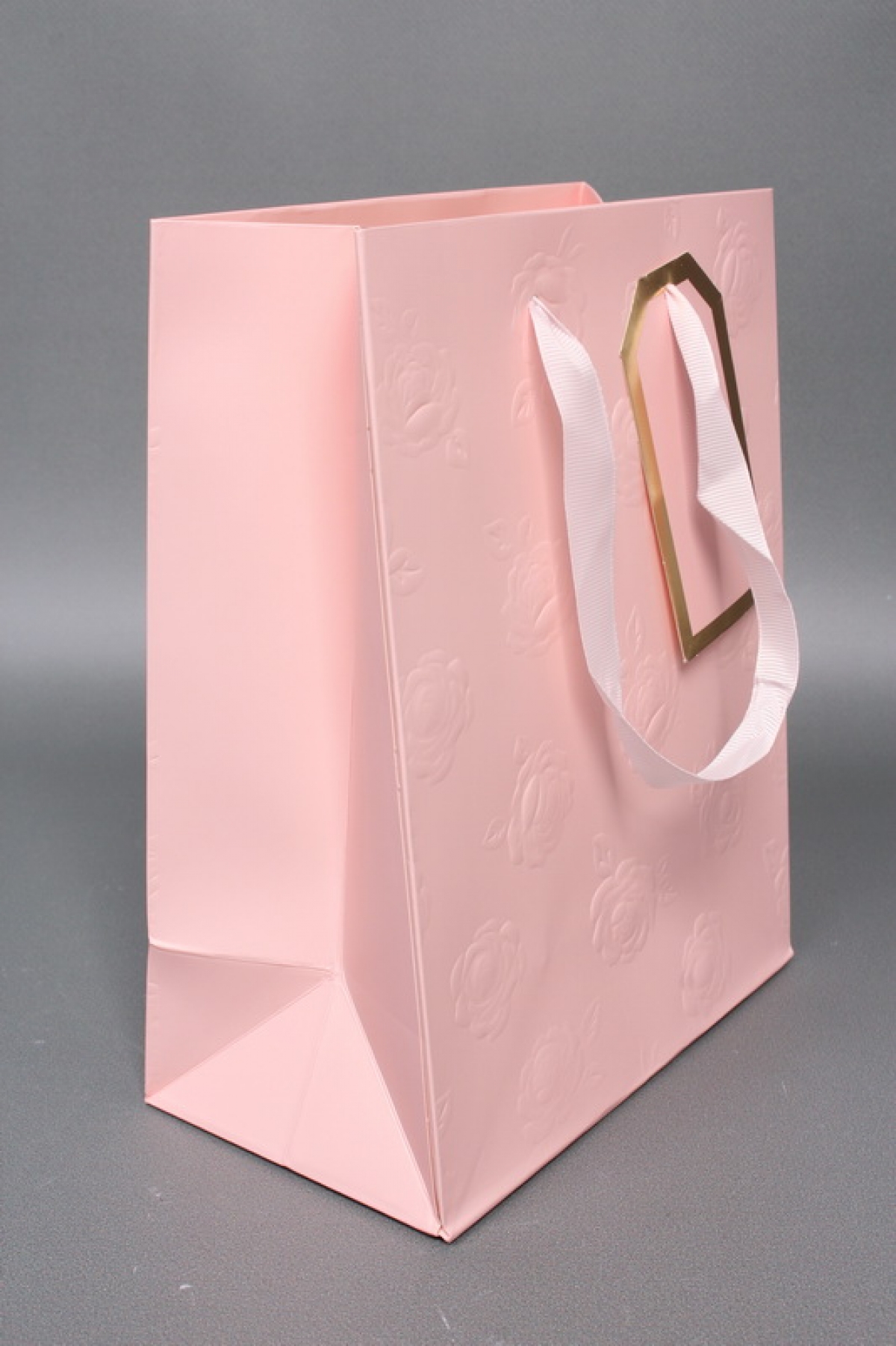 Сумка Люкс Тиснение Розы 18*23*10 персик Цена за 1шт  L460