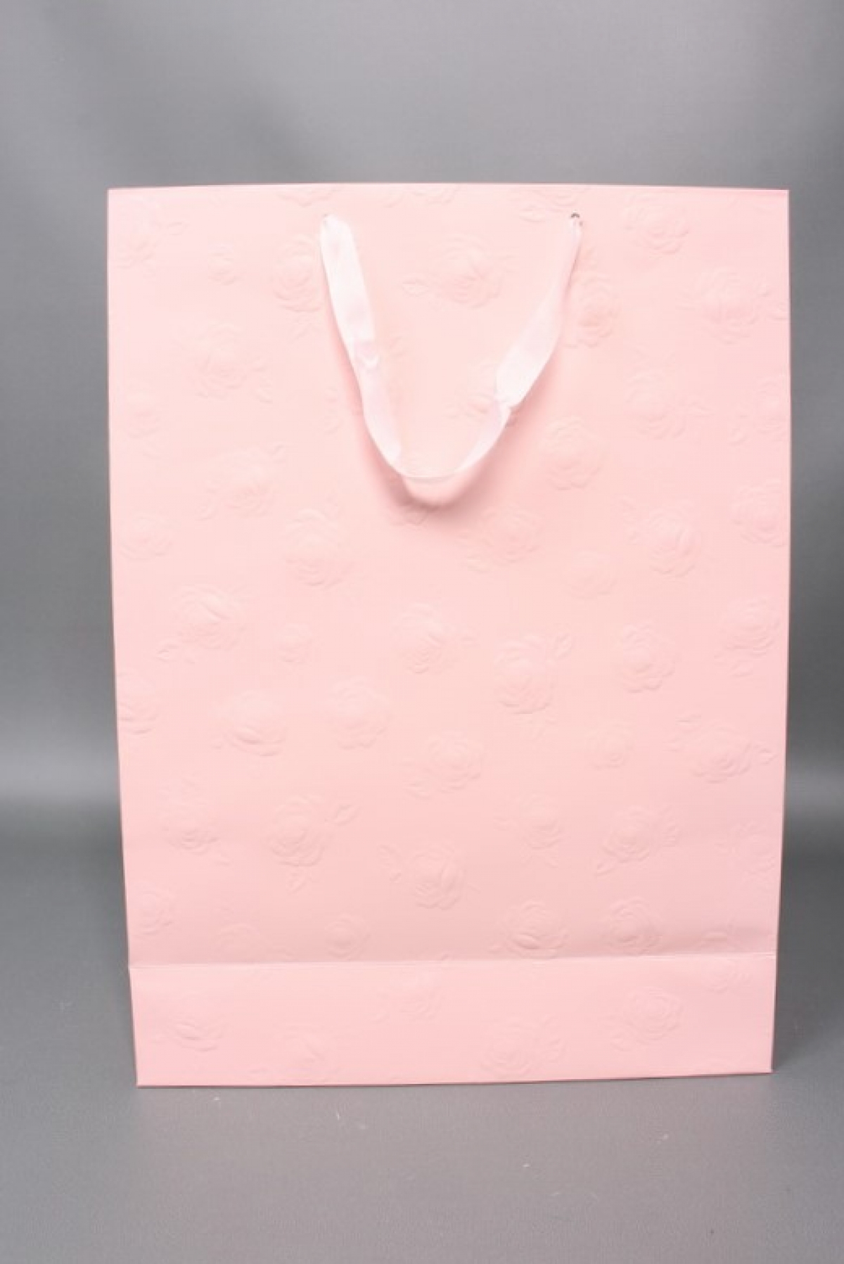 Сумка Люкс Тиснение Розы 31*42*12 персик  Цена за 1шт  L458