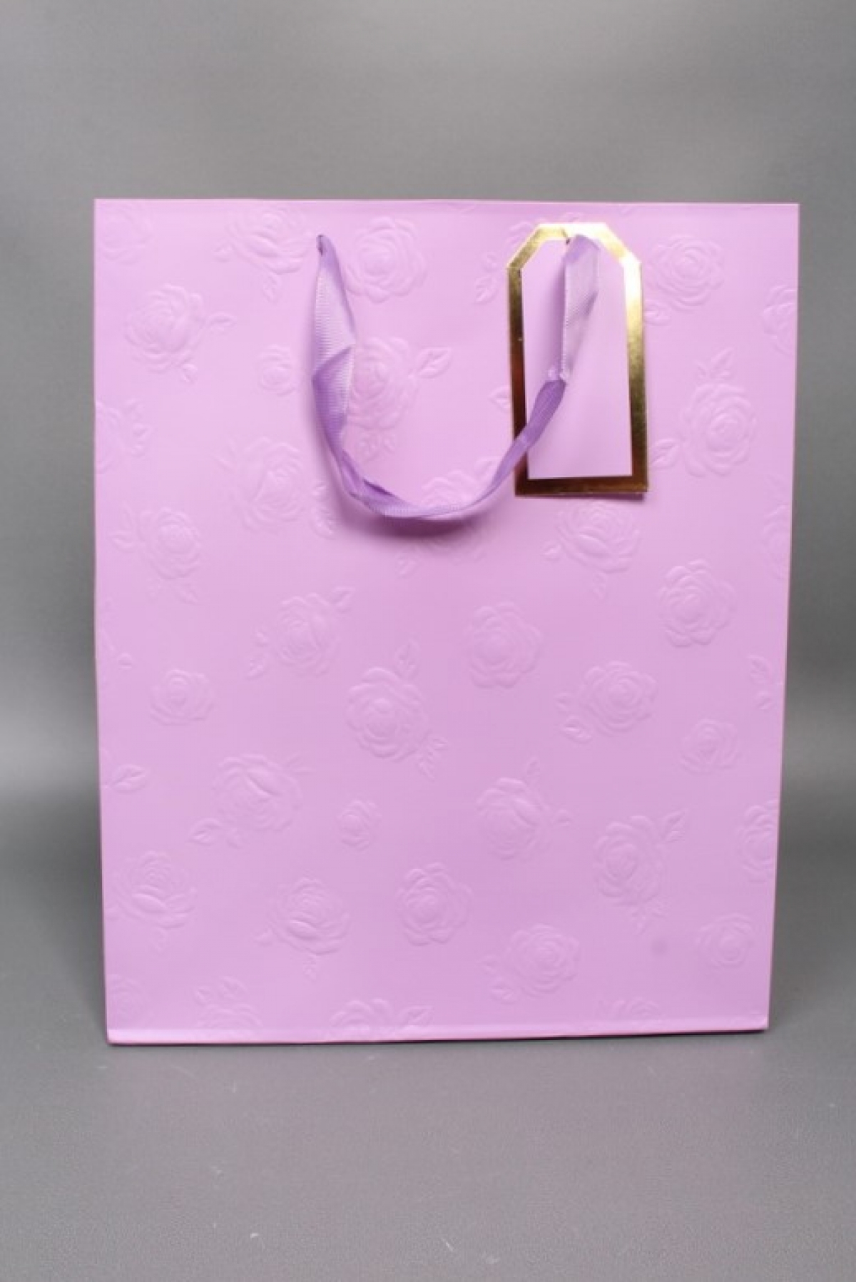 Сумка Люкс Тиснение Розы 32*26*12 сирень Цена за 1шт  L459