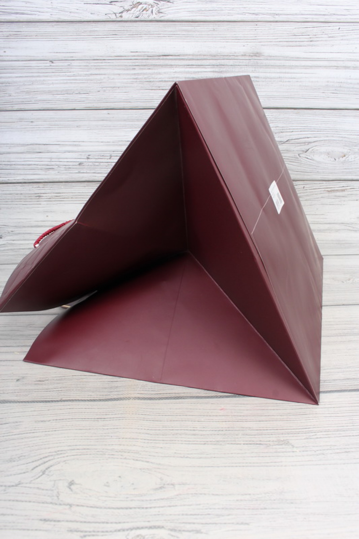 Сумка Люкс Золотая клетка 30*38*30 бордо L604N