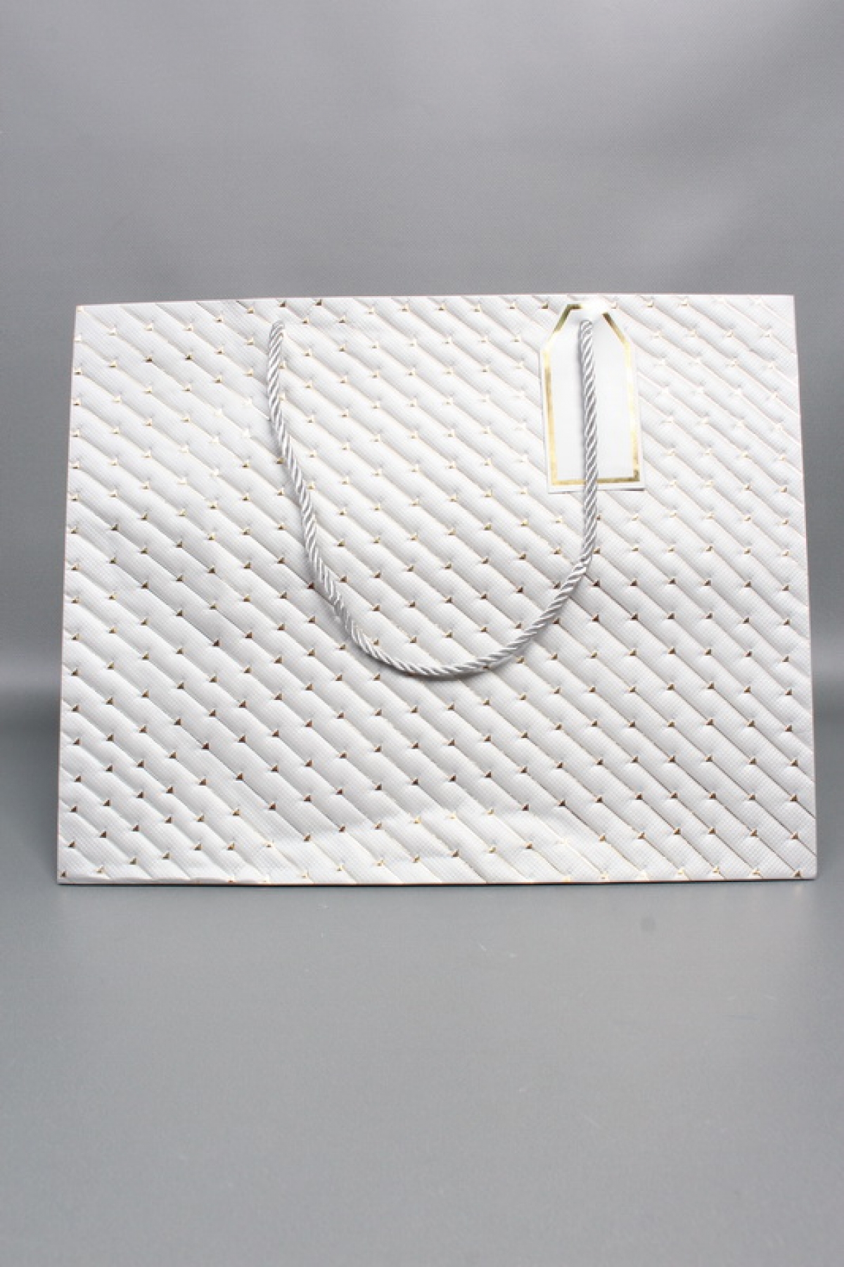 Сумка ЛЮКС Золотые стрелы 30*38*30 серебро L604