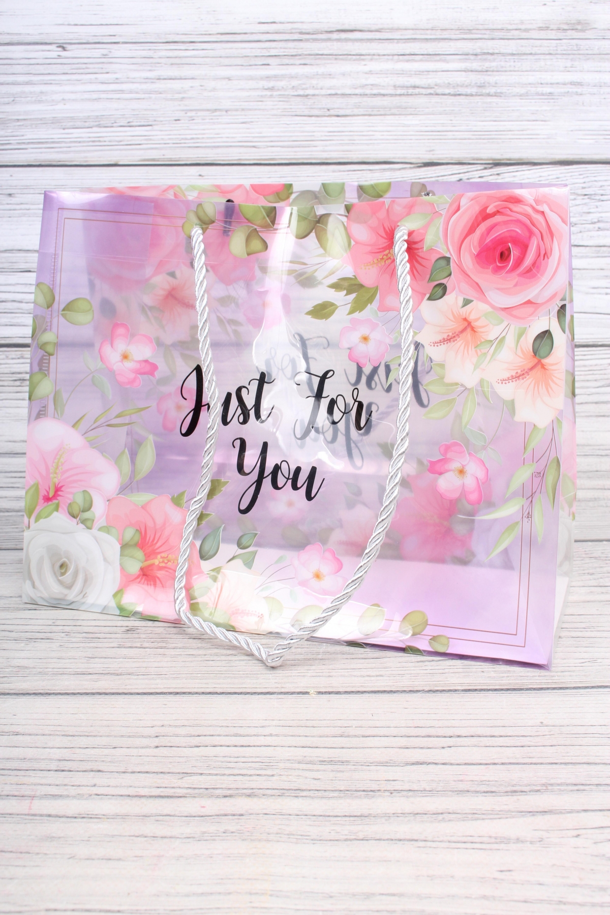 Сумка пластиковая "Just For You", 27x21x11см  7282Н