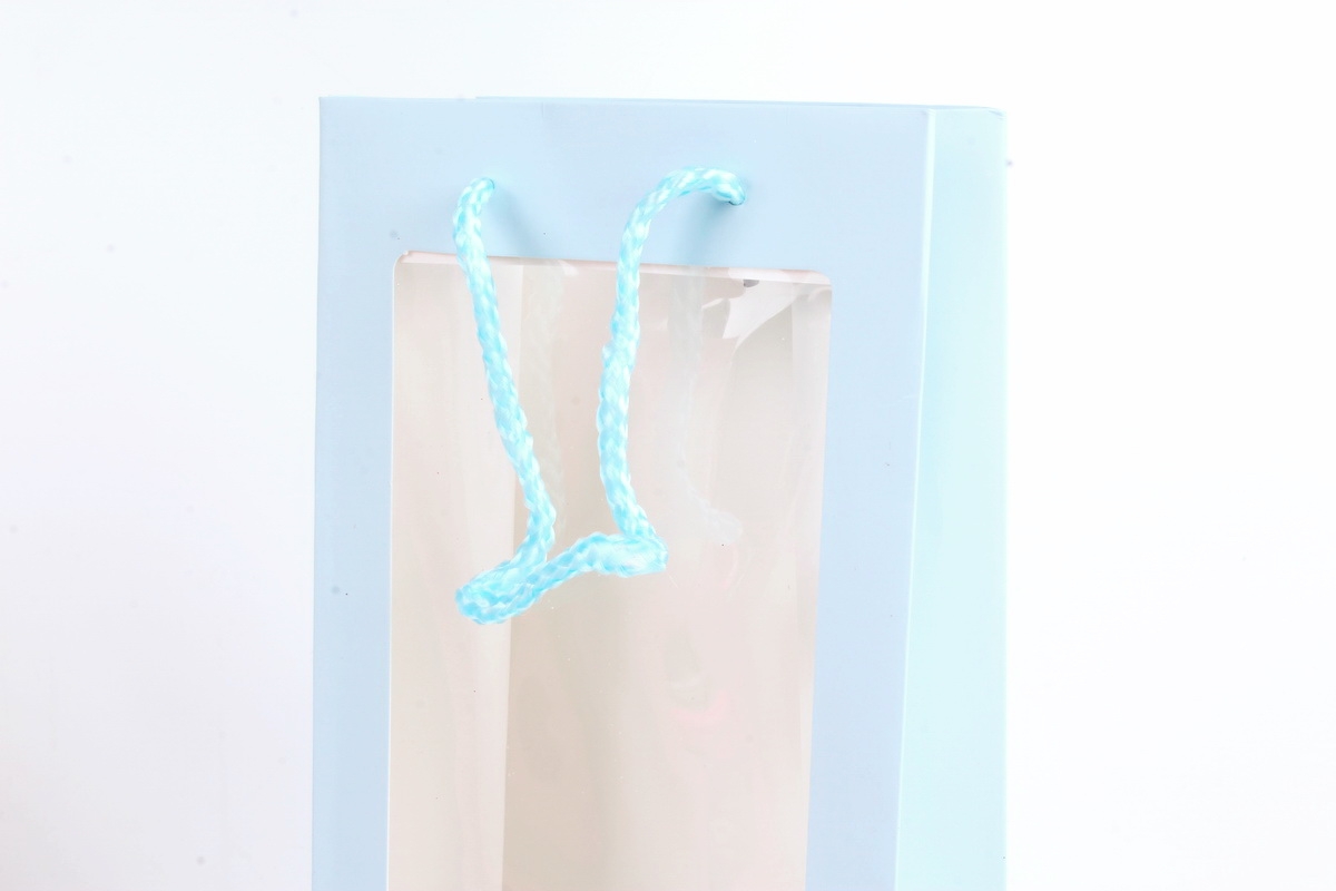 Сумка под бутылку с ОКНОМ  (12 шт/уп) PVC-13*36 Цена за 1шт