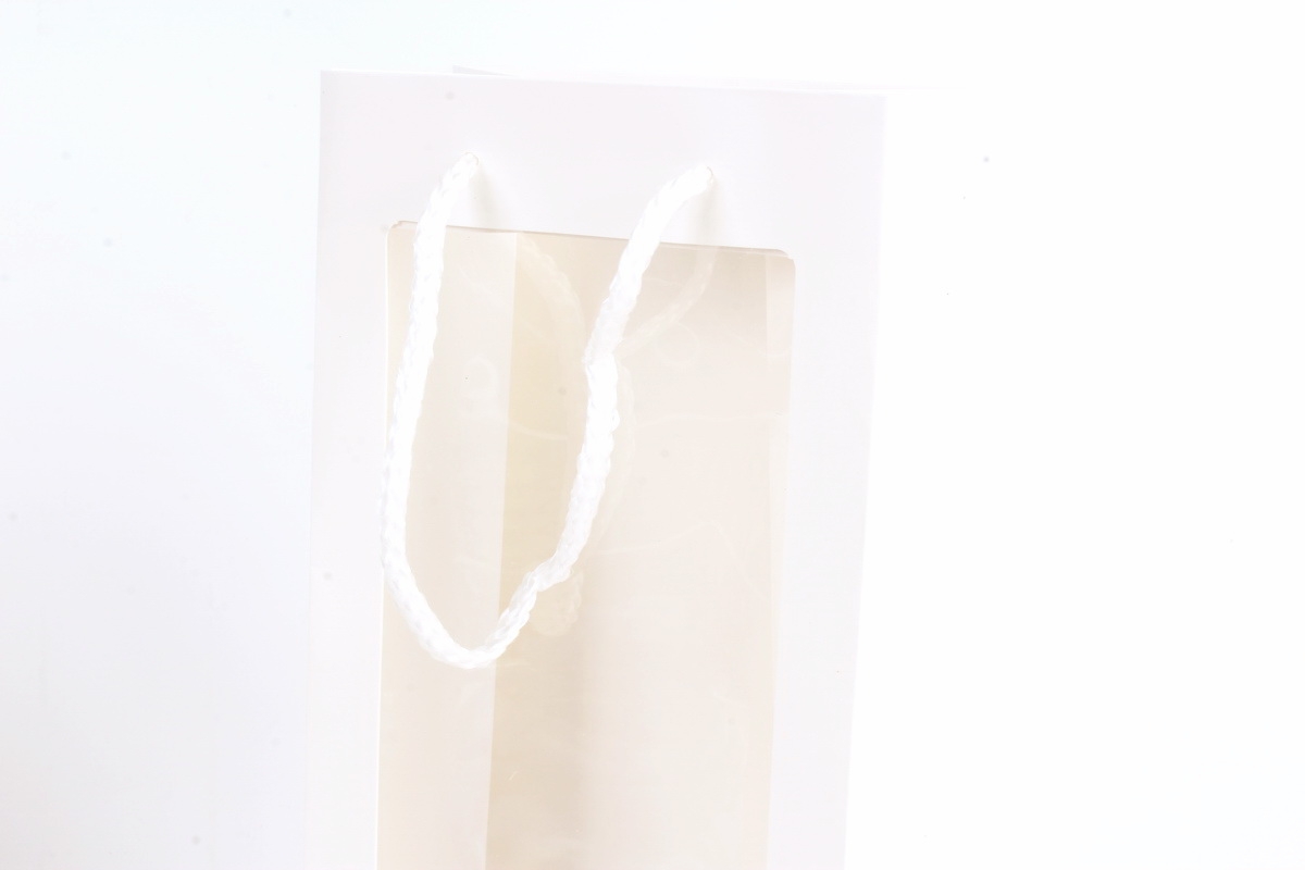Сумка под бутылку с ОКНОМ  (12 шт/уп) PVC-13*36 Цена за 1шт