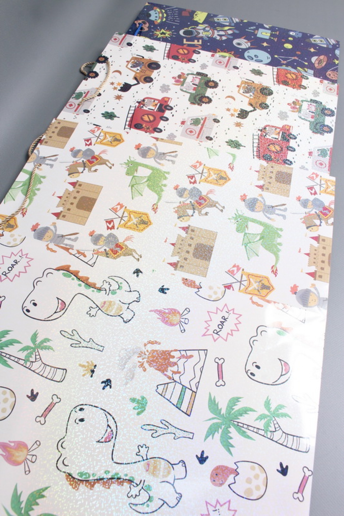 Сумка  Люкс Игрушки МИКС  31*42*12   D243