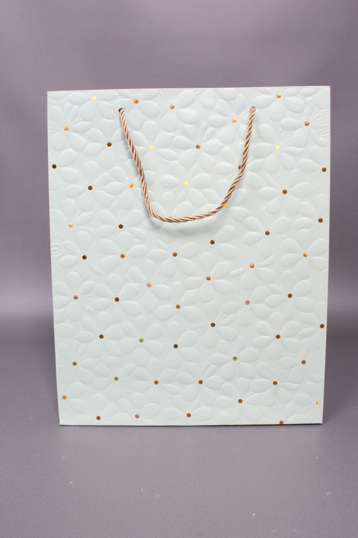 Сумка  Люкс Ромашки воздушные 26*32*12 фисташка   L1169