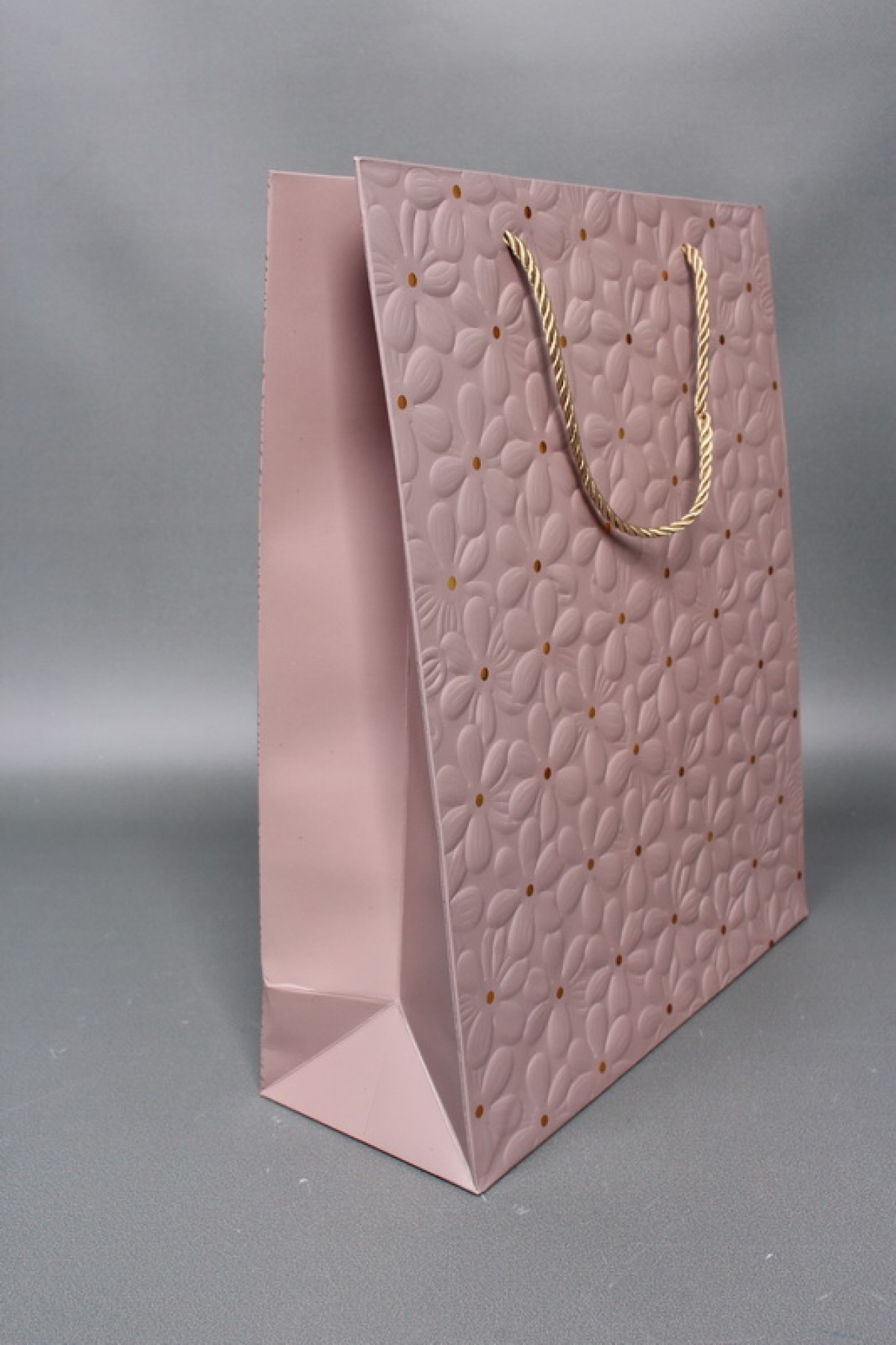 Сумка  Люкс Ромашки воздушные 26*32*12 пудра   L1169