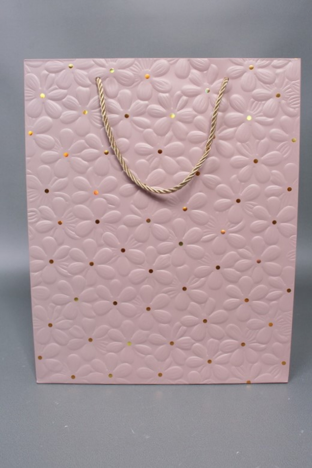 Сумка  Люкс Ромашки воздушные 26*32*12 пудра   L1169