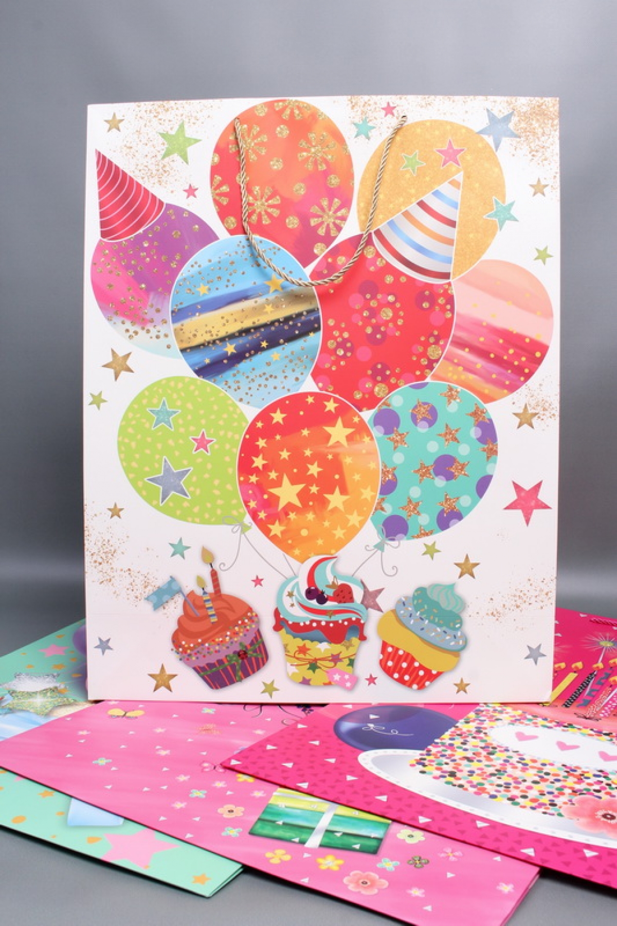 Сумка  Люкс Воздушные шары  42*53*15,5  L955