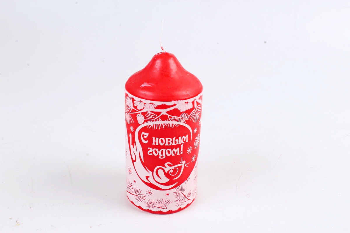 Свеча пеньковая новогодняя  2368