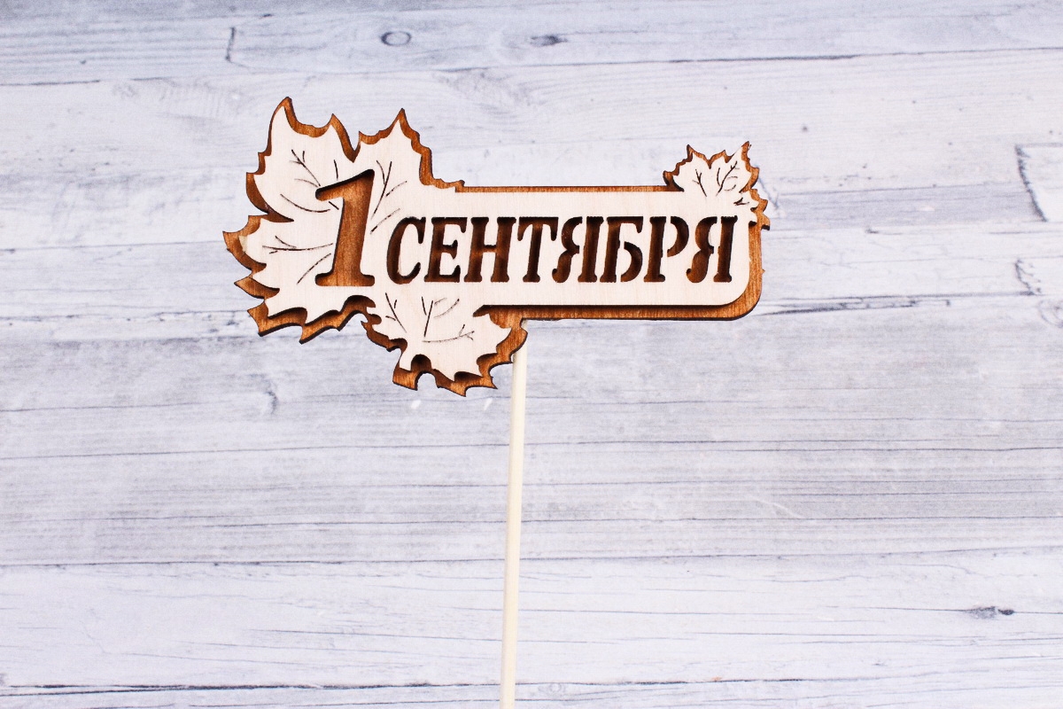 Надпись один день